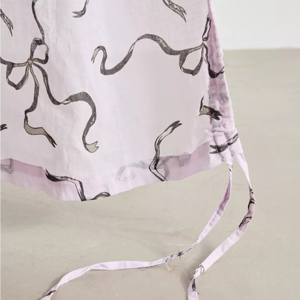 Urban outfitters bows Roman shades curtains purple - Picture 6 of 6